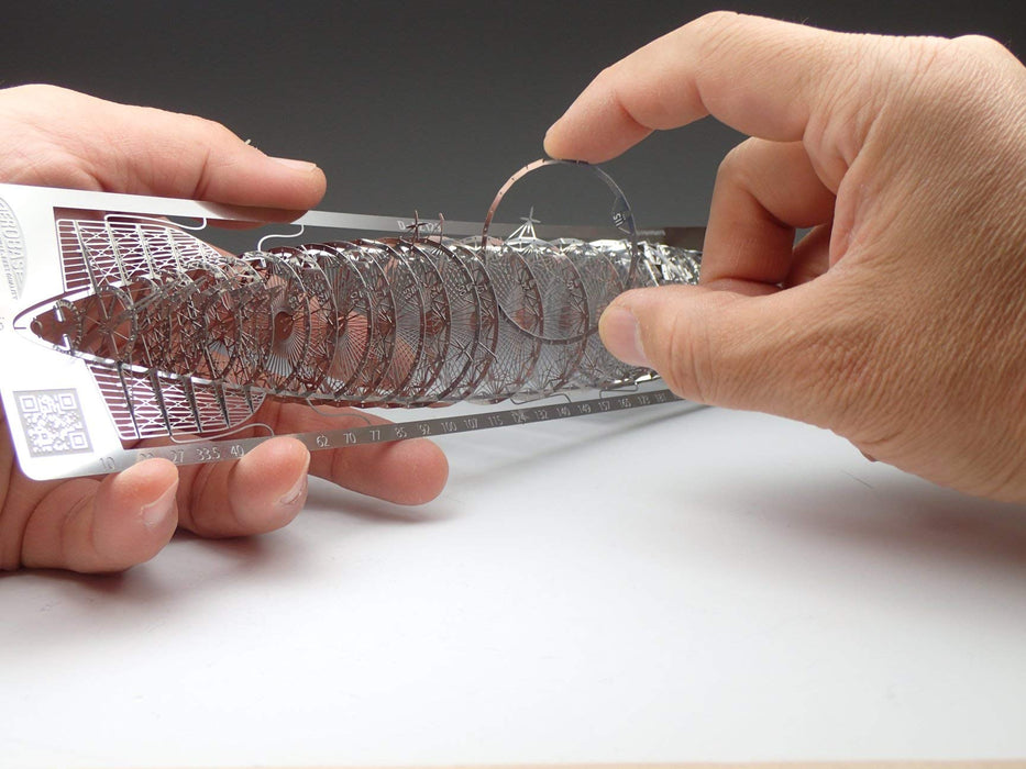 Aero Base C002 1/1000 Hindenburg LZ129 Metal Model Assembly Kit Made in Japan_4