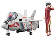 Hasegawa Macross Lynn Minmay (China Dress) w/Egg Airplane VF-1J Valkyrie 1/24_1