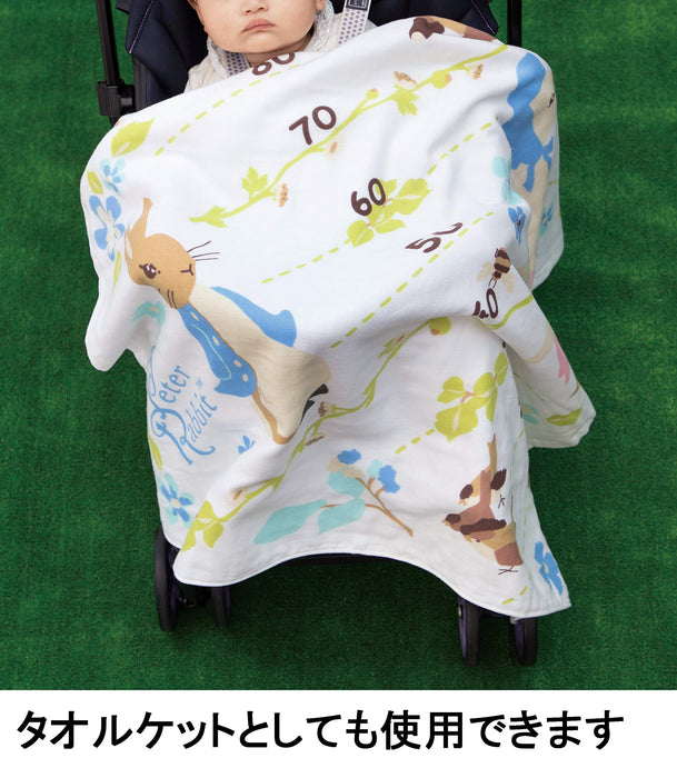 Marushin Bath Towel Rilakkuma 90x90cm Rilakkuma & Friends CottonGauze 6405008600_2