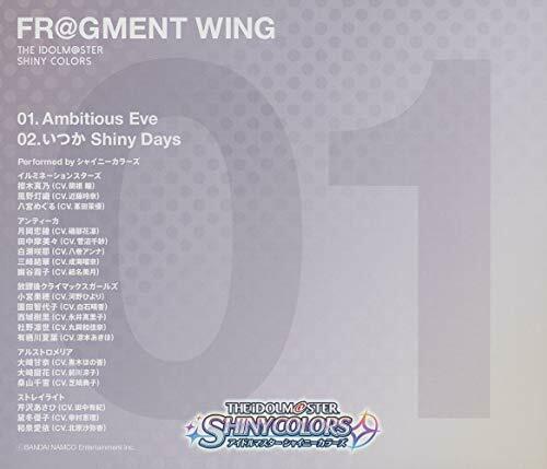 [CD] THE IDOLMaSTER SHINY COLORS FLaGMENT WING 01 NEW from Japan_2