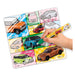 Pilot Tomica Realistic Coloring Book Draw Smoothly&Reusable ‎1823081 Sheet & Pen_5