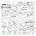 Pilot Tomica Realistic Coloring Book Draw Smoothly&Reusable ‎1823081 Sheet & Pen_6
