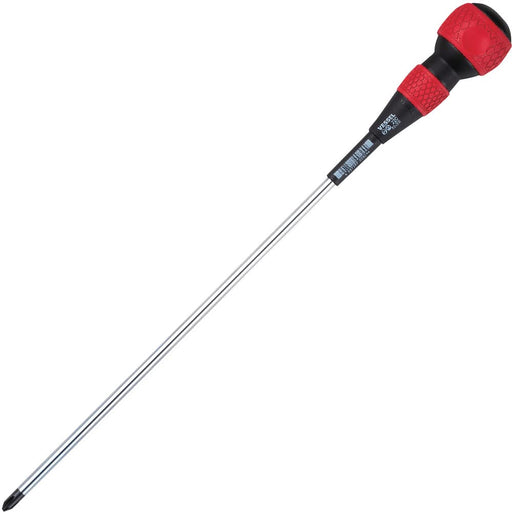 VESSEL Ball Grip Screwdriver No.220 Philips Screwdriver Long Size +2×300 220 NEW_1