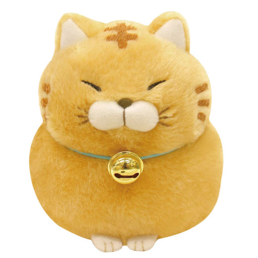 AMUSE Hige Manjyu Plush Doll cat Torakichi 701663 Round Body & Fluffy Touch NEW_1