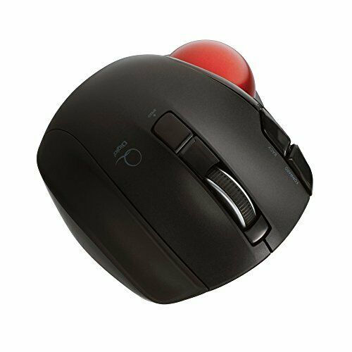 Nakabayashi Digio2 track ball mouse small Bluetooth 5 button black Z8372 NEW_5