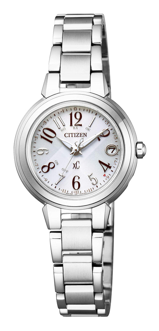 CITIZEN xC Eco-Drive ES9430-54B Solor Radio Women's Watch Stainless Steel Silver_1
