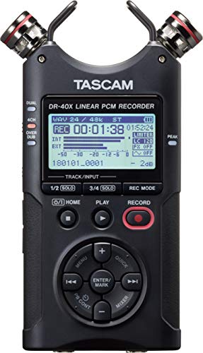 TASCAM DR-40X 4-Channel Linear PCM Recorder with USB Audio Interface NEW_1