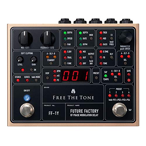 FREE THE TONE FUTURE FACTORY FF-1Y RF PHASE MODULATION DELAY NEW from Japan_1