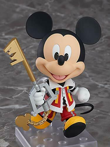 Nendoroid 1075 Kingdom Hearts II King Mickey Figure NEW from Japan_2