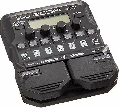 ZOOM Multi-effector G1 FOUR effects Black Cabinet model from JAPAN NEW_8