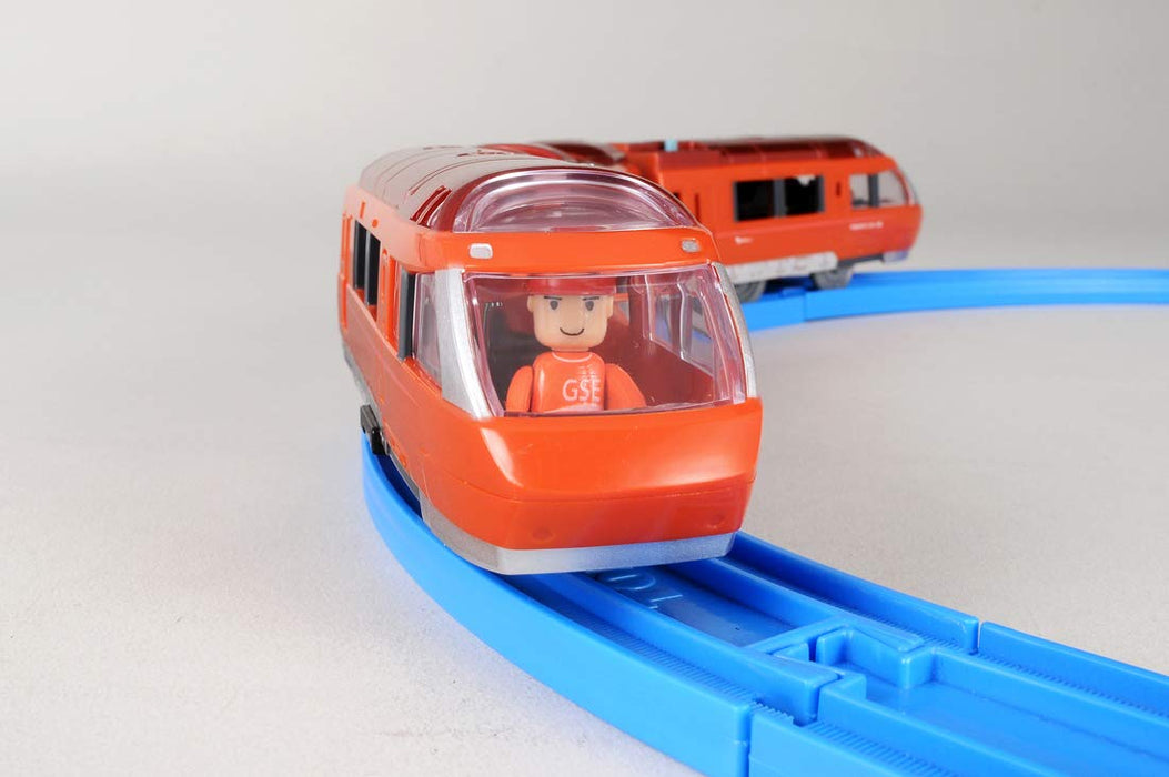 Takara Tomy Plarail S-52 Odakyu Romancecar GSE70000 Series Battery Powered NEW_4