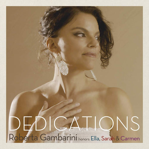 Dedications Roberta Gambarini honors Ella, Sarah & Carmen CD FNCJ-5566 NEW_1