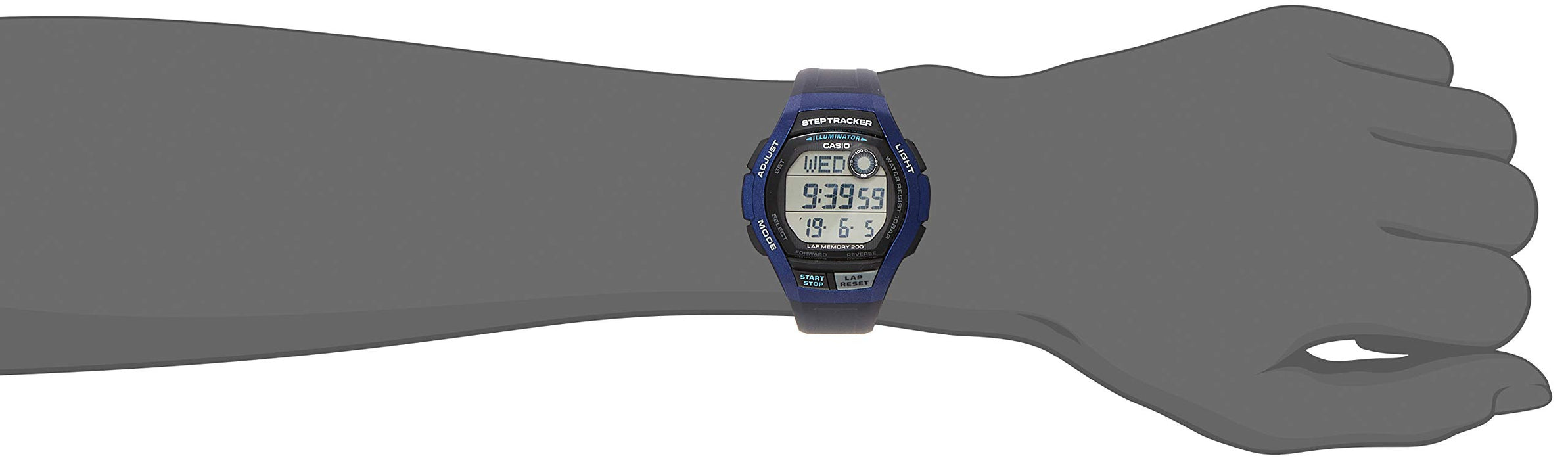 CASIO Sports Gear WS-2000H-2AJF Men's Watch Blue 200 lap data memories NEW_2