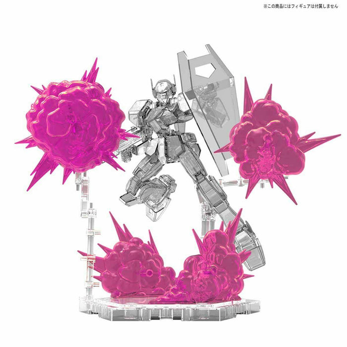 Figure-rise Effect BURST EFFECT SPACE PINK Plastic Model Kit BANDAI NEW_4