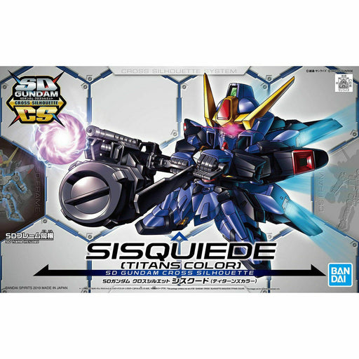 BANDAI SD Gundam Cross Silhouette SISQUIEDE TITANS COLOR Plastic Model Kit NEW_1
