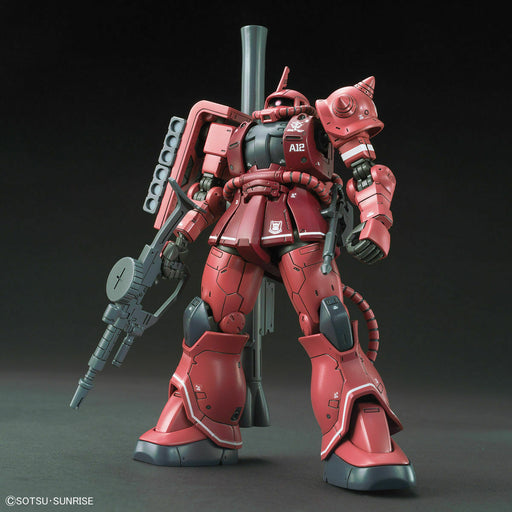 BANDAI HG 1/144 MS-06S ZAKU II Red Comet Ver Plastic Model Kit Gundam THE ORIGIN_2