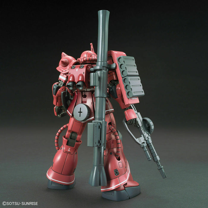 BANDAI HG 1/144 MS-06S ZAKU II Red Comet Ver Plastic Model Kit Gundam THE ORIGIN_3