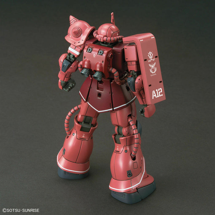 BANDAI HG 1/144 MS-06S ZAKU II Red Comet Ver Plastic Model Kit Gundam THE ORIGIN_5