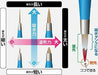 God Hand Kamifude Sumi-ire Brushe (w/Cap) Hobby Tool GH-BRSP-SI NEW from Japan_4