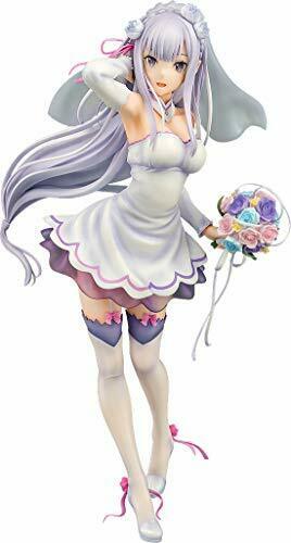 Phat Company Emilia: Wedding Ver. Figure 1/7 Scale NEW from Japan_1