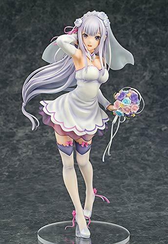 Phat Company Emilia: Wedding Ver. Figure 1/7 Scale NEW from Japan_2