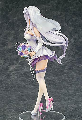 Phat Company Emilia: Wedding Ver. Figure 1/7 Scale NEW from Japan_4