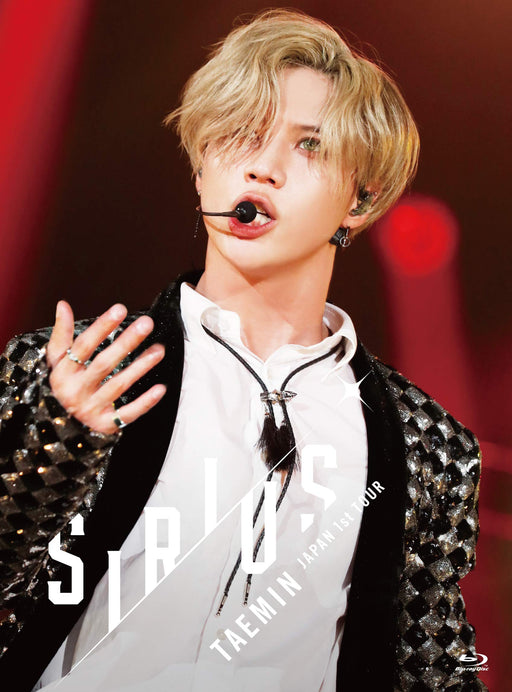 TAEMIN Japan 1st TOUR -SIRIUS- First Limited Edition [Blu-ray] UPXH-29031 NEW_1