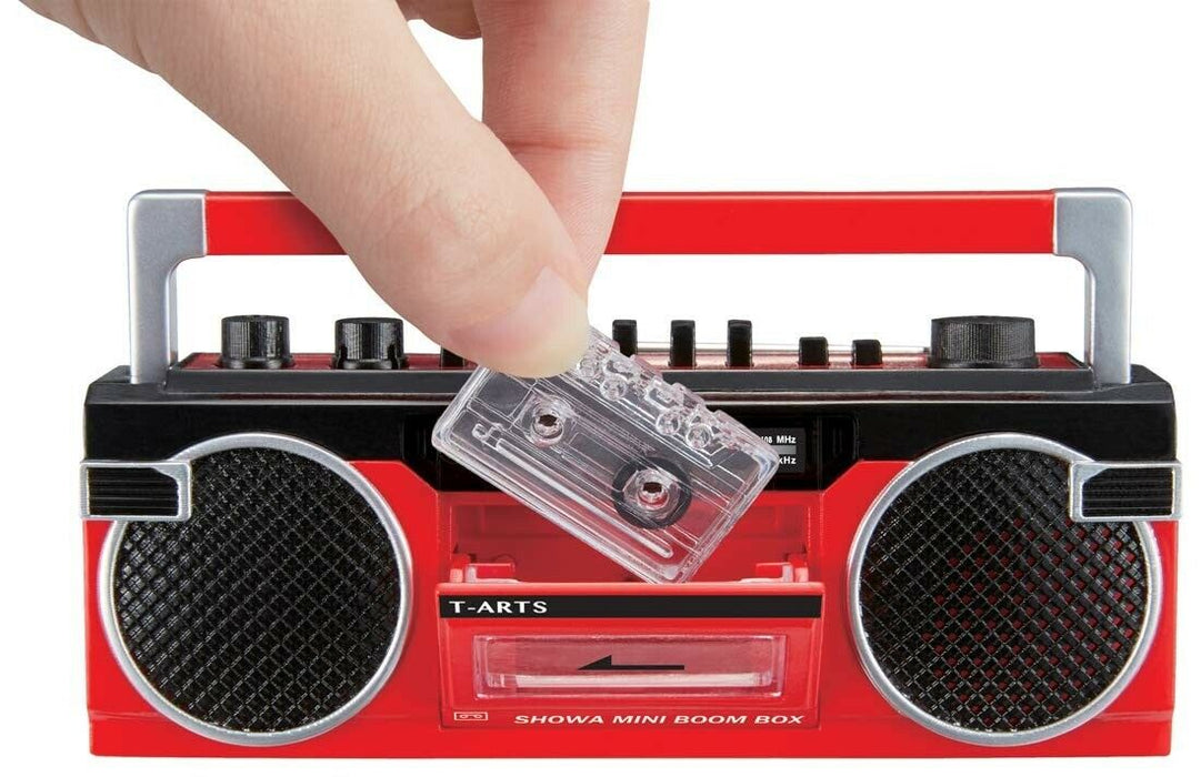 TAKARA TOMY SHOWA MINI RADIO CASSETTE RECORDER (BOOMBOX) Toy NEW from Japan_1