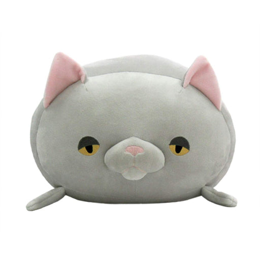 Shinada Global mochi neko cat cat loaf gray ‎MNCL-0350G Polyester H20xW30xD43cm_2