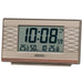 SEIKO Alarm Clock SQ791P Pink Gold Temperature Humidity Date Plastic NEW_1