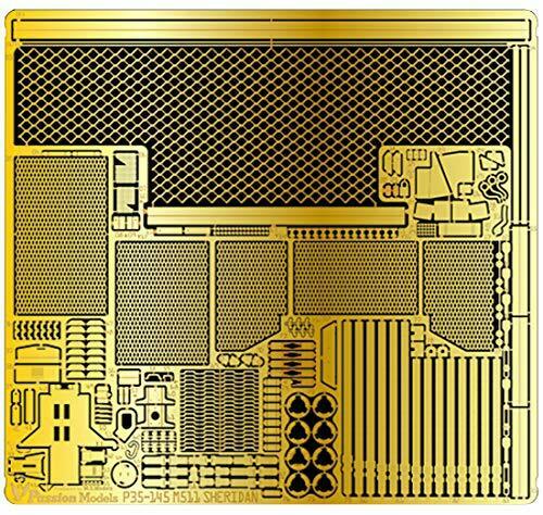 Photo-Etched Parts for US Airborne Tank(Military) Sheridan [for Tamiya MM35365]_1