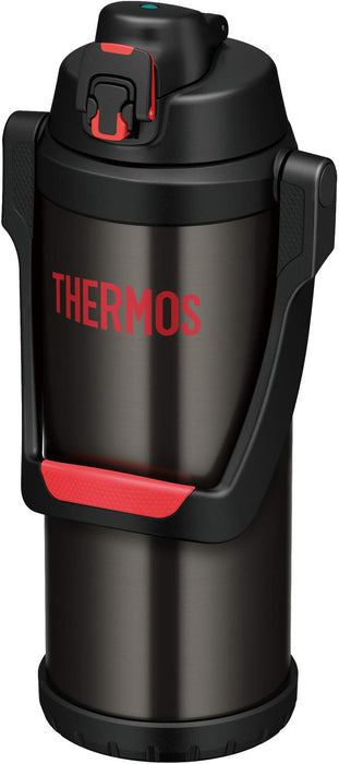 Thermos Water Bottle Vacuum Inslated Sport Jag 2.5L Black x Red FFV-2500 BKR NEW_3