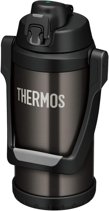 Thermos vacuum insulation sport Jug Black Gray 2.0L FFV-2000 BKGY 16x13x30cm NEW_3