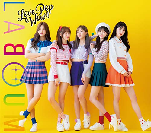 LABOUM Love Pop Wow!! First Limited Edition CD DVD COZP-1537 K-Pop NEW_1