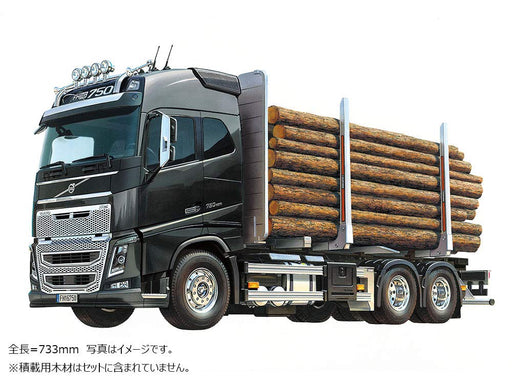 Tamiya 1/14 RC VOLVO FH16 6X4 TIMBER TRUCK Globetrotter 750 Tractor Kit 56360_2