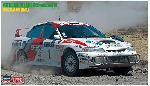 1/24 Mitsubishi Lancer Evolution IV 1997 Safari Rally Plastic Model 20395 NEW_1