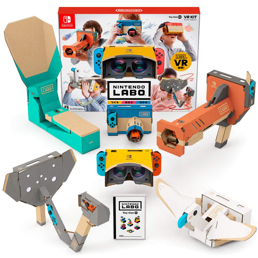 Nintendo Labo TOY-CON 04: VR Kit -Nintendo switch HAC-R-ADFXA Cardboard Kit NEW_1