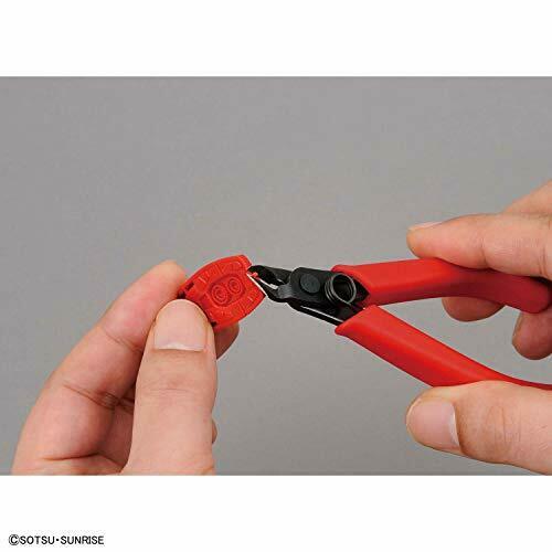 BANDAI SPIRITS ENTRY NIPPER (Diagonal Pliers) RED Modeling Tools NEW from Japan_4