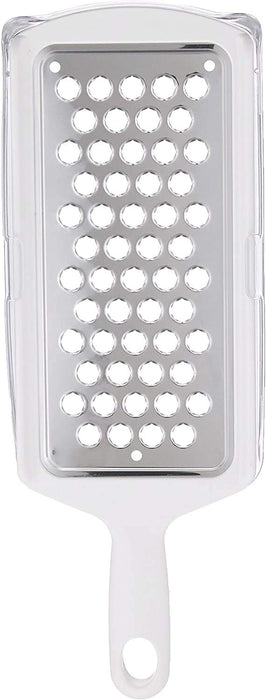 Shimomura Kogyo Made in Japan Full Veg Stainless Grater with Container FV-648_1