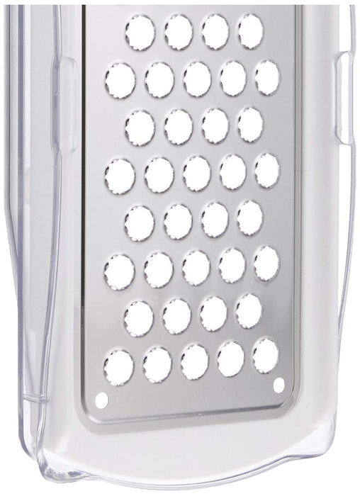 Shimomura Kogyo Made in Japan Full Veg Stainless Grater with Container FV-648_4