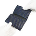 INDEN-YA business card holder for Men navy blue x black 2501-04-177 Leather NEW_2