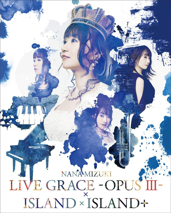 Blu-ray NANA MIZUKI LIVE GRACE OPUS III x ISLAND x ISLAND KIXM-374 Voice Actress_1