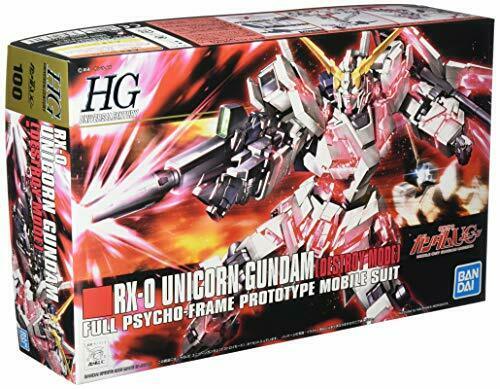 Bandai RX-0 Unicorn Gundam Destroy Mode HGUC 1/144 Gunpla Model Kit NEW_1