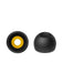 JVC Kenwood Spiral Dot++ Replacement Earpiece 4 Pieces EP-FX10ML-B Black NEW_1