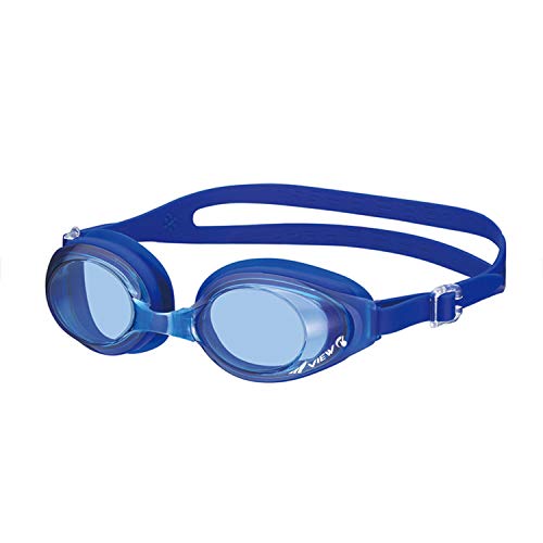 VIEW Swimming Goggles SWIPE ANTI-FOG V630SA Blue NEW from Japan_1