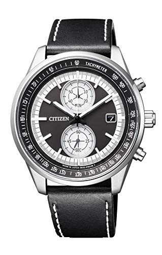 Citizen Collection CA7030-11E Eco-Drive Chrono Elegant Solar Watch Black NEW_1