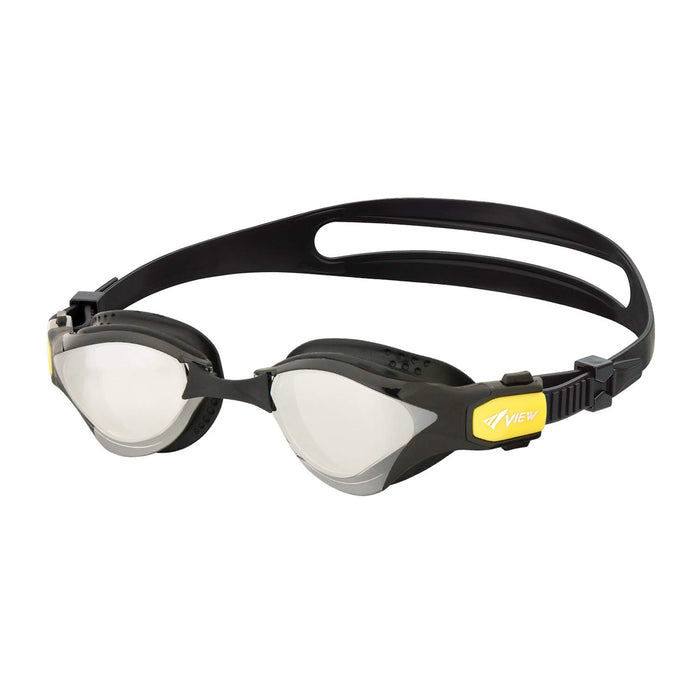 VIEW Swimming Goggles DELFINA for TRIATHLON Mirror Type SWIPE ANTI-FOG V2000SAM_1