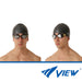 VIEW Swimming Goggles DELFINA for TRIATHLON Mirror Type SWIPE ANTI-FOG V2000SAM_2