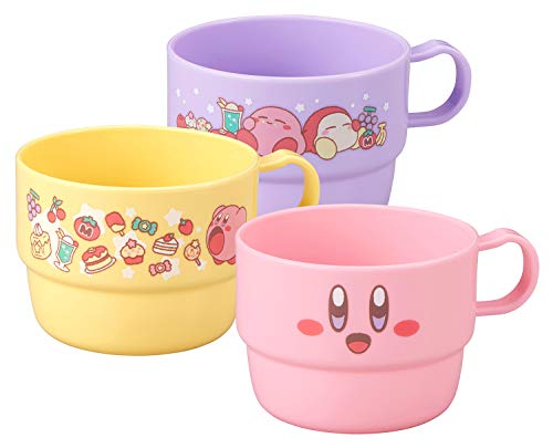 Kirby's Dream Land Kirby 3 Stacking Cup Set OSK NEW from Japan_1
