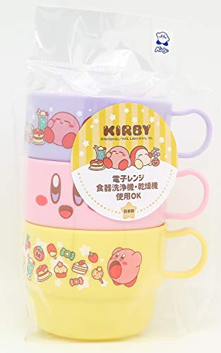 Kirby's Dream Land Kirby 3 Stacking Cup Set OSK NEW from Japan_6